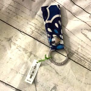 Vera Bradley Loop Keychain / Key Fob NWT